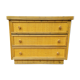 Vintage rattan dresser