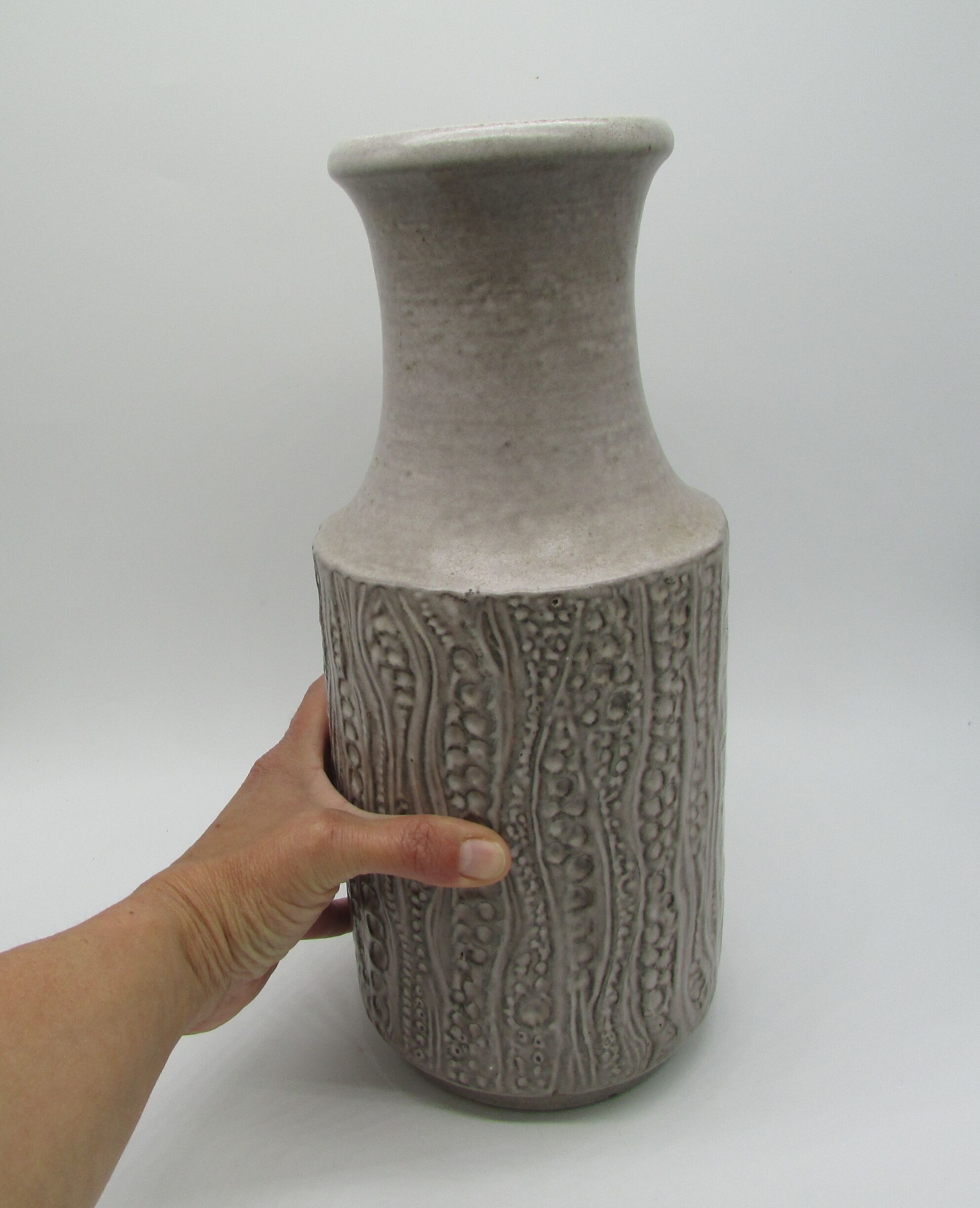 Vase reptile carstens Töennieshof west germany vintage