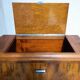 Art Deco walnut burl bar