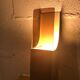 Pair of metal and plexiglass sconces 1970
