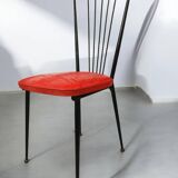 Set of six vintage chairs