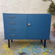 Deep blue sideboard