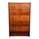 Commode placage acajou années 60