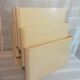 Vintage plexi newspaper holder