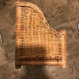 Wicker shelf