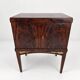 Swedish Grace Cabinet, Flamed Mahogany