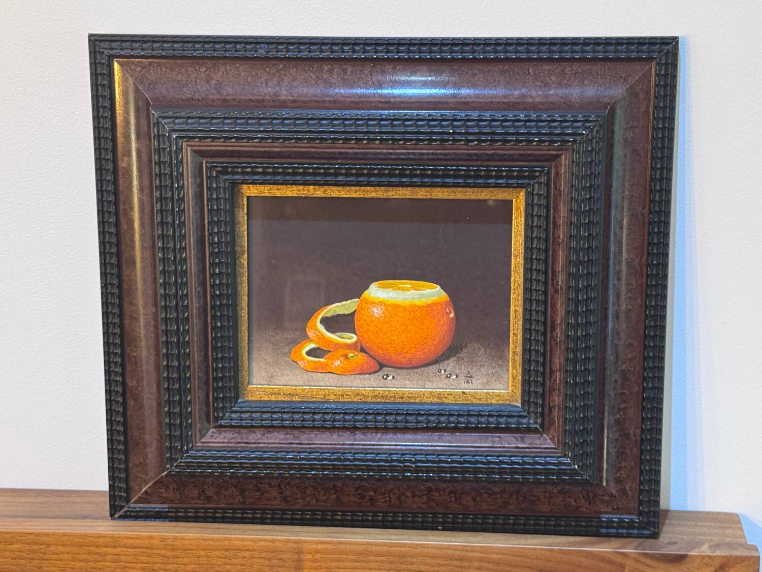 « Orange » par André Doroguine - Gouache - École de St Petersbourg