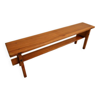 Banc d'école vintage des années 1950