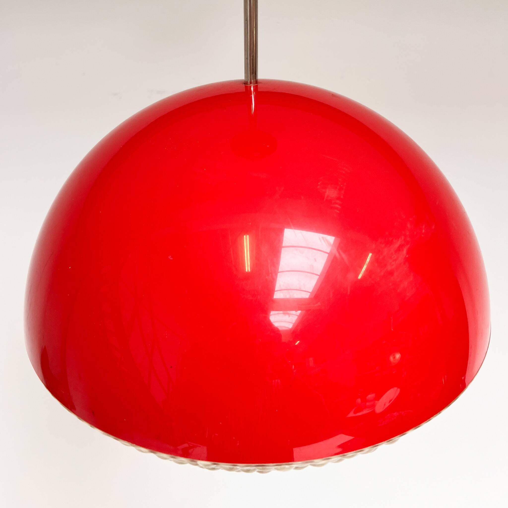 Space Age ceiling lamp attributed to Massive, 1970s