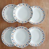 Set of 6 St-Amand soup plates