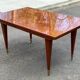 Table à manger scandinave extensible bois et palissandre laquée 230cm