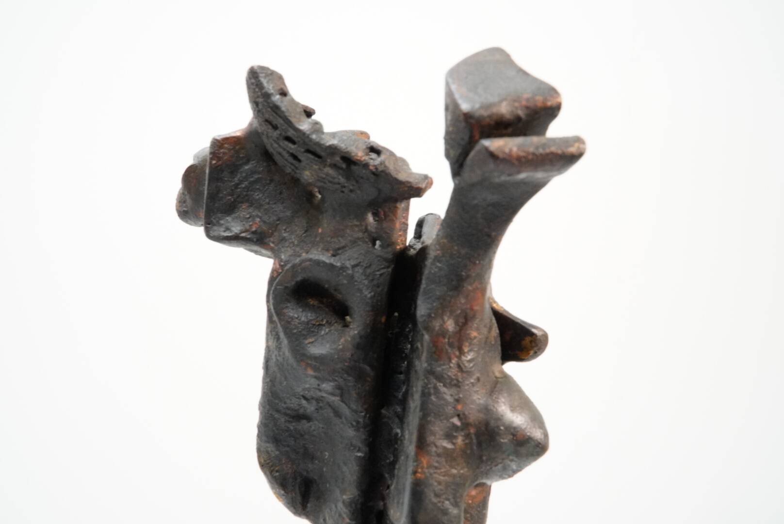Roger Bonduel, Rare Abstract Bronze Sculpture