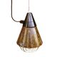 Industrial hanging lamp, heating, Narva Leuchen, Germany, 1970s.