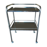 Smoked glass table service