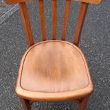 Pair of 60s bistro chairs