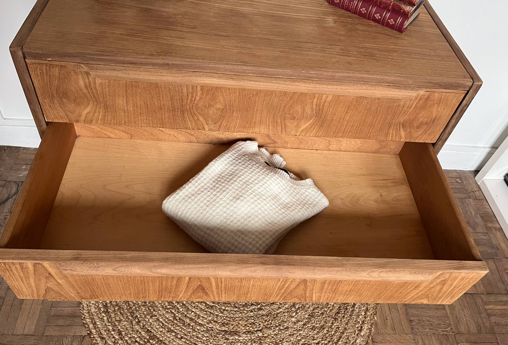 Vintage Scandinavian chest of drawers from the 1960s – 3 drawers – tapered legs