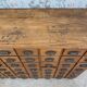 Renovated oak workshop drawer unit.