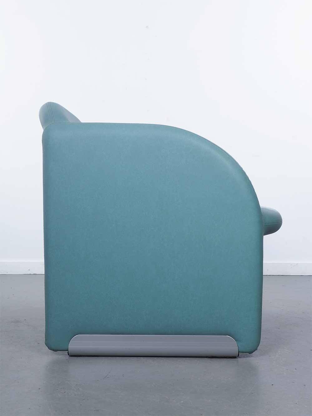 Chaise Ben bleu vert – Pierre Paulin – Artifort