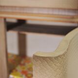 High beech rows, 1950s, set of 2