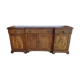 Walnut 4-door lion head sideboard