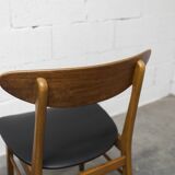 Set of 4 Farstrup Mobler chairs model 210 Danish Scandinavian 1960