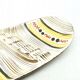 B3r ceramic platter germany pop-art new look
