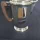 Boulenger coffee and tea service in silver metal