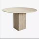 Round dining table by Claude Berraldacci. 1990s. France.