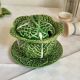 Mustard pot in cabbage slip
