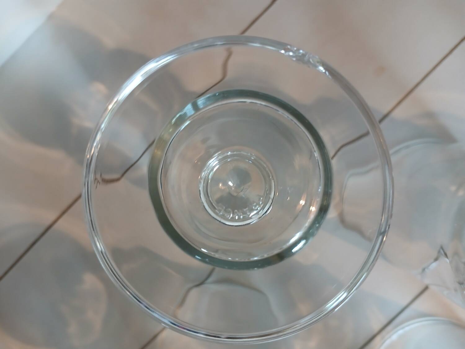9 vintage stemmed glasses