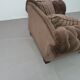 Large weighty love seat with the original matching cushions. Marked "Handmade in Holland"