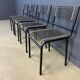 Set of 4 Sandow dining chairs by Rene Herbst, 1980s