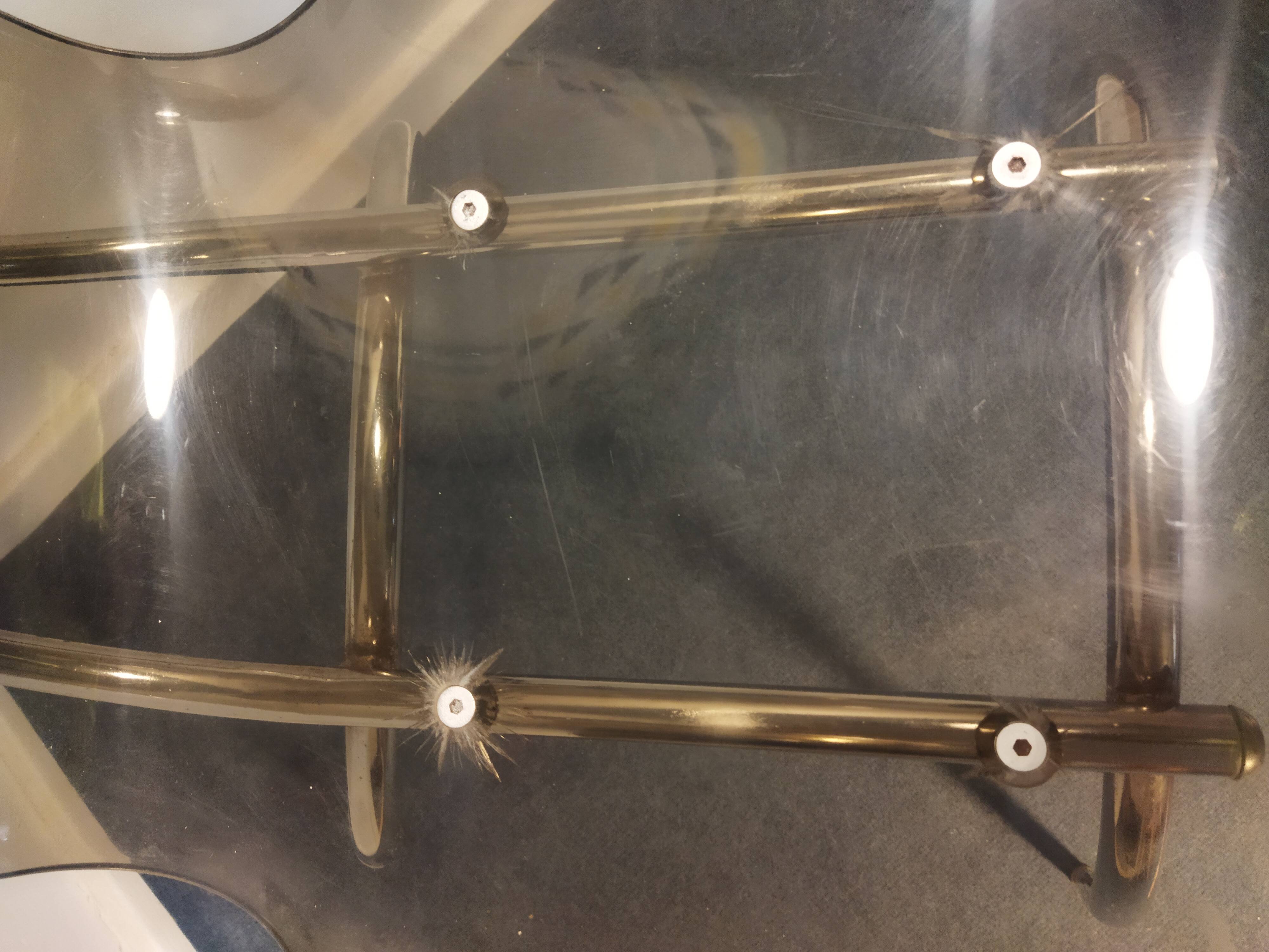 Plexiglass design chair