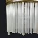 Glass tube tassel suspension