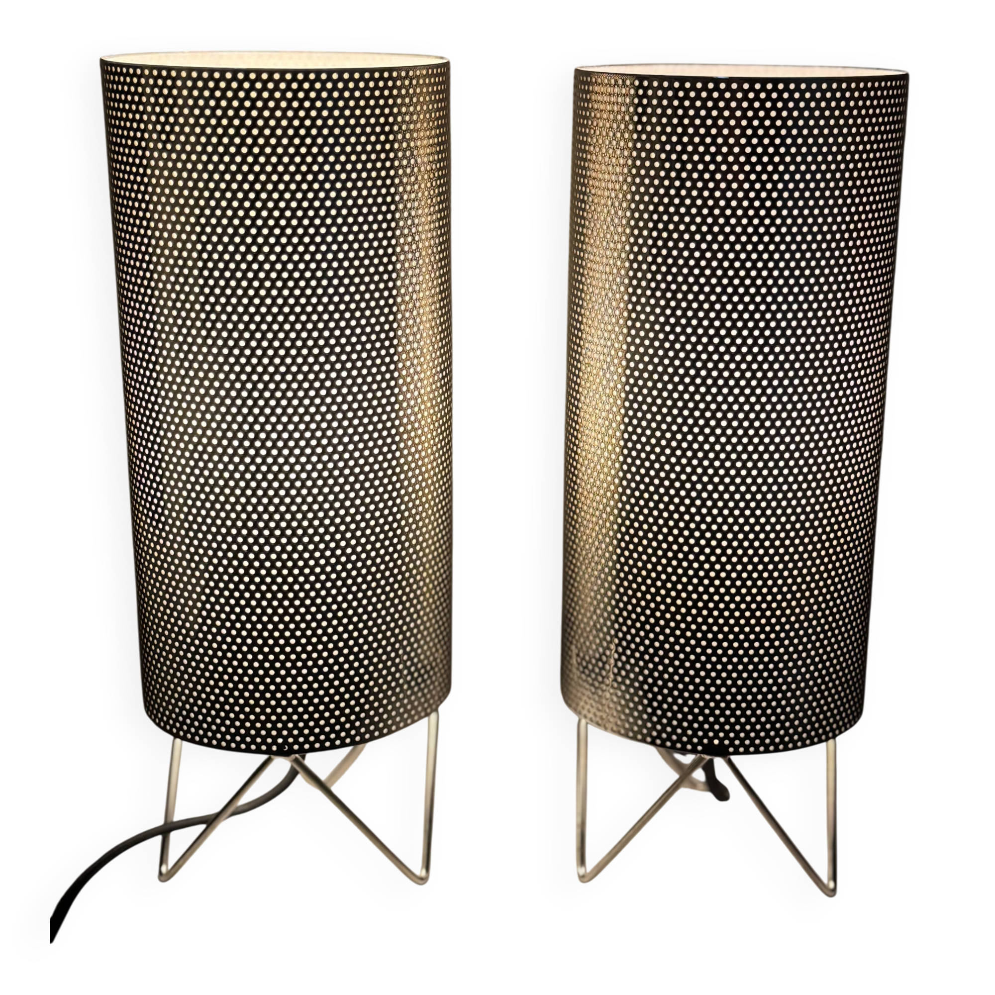 2 Gubi Pedrera PD1 lamps