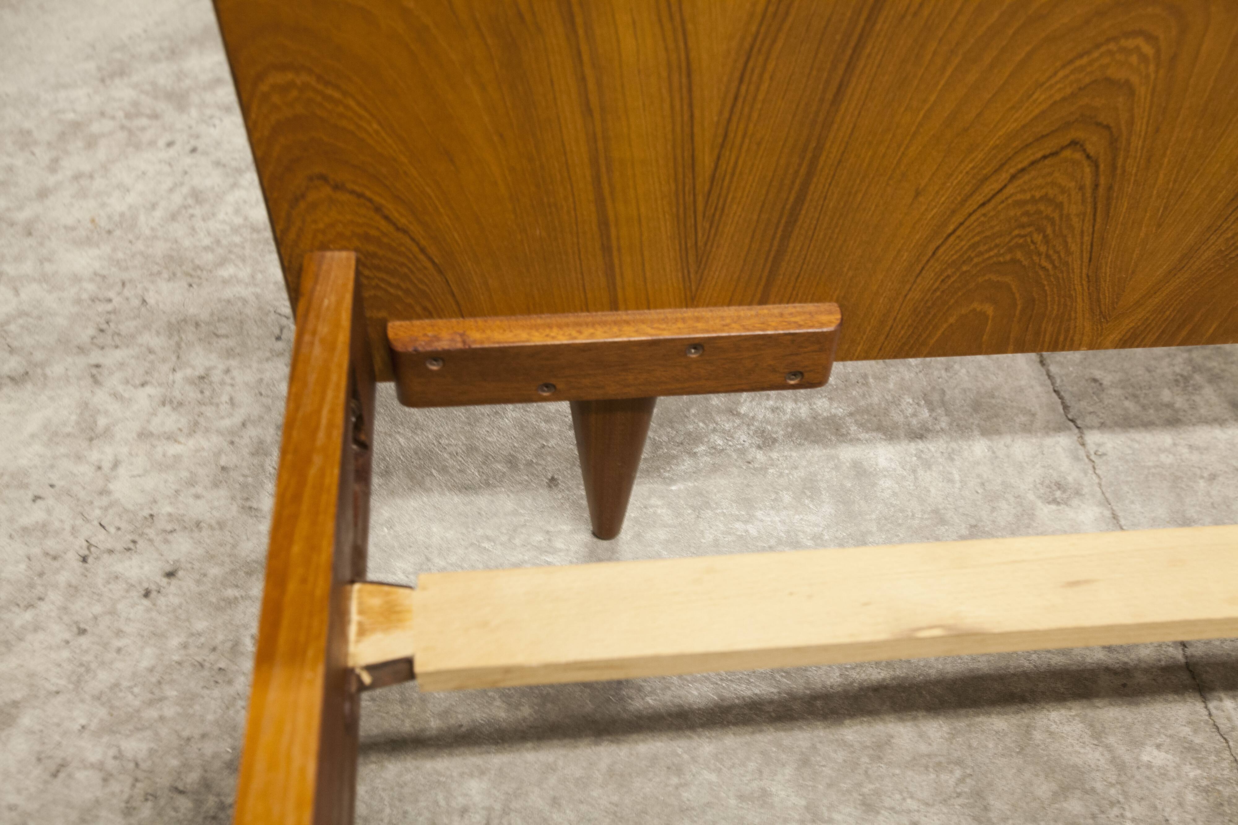 Scandinavian bed 1960 teak