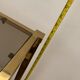 Brass console and smoked glass italy 1970