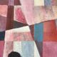 1970 Abstract Original Oil Painting, Framed