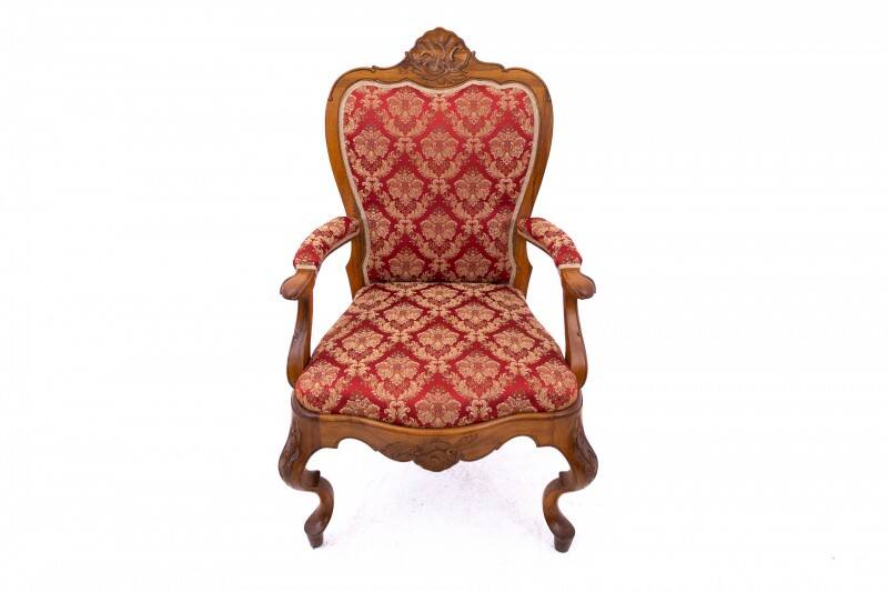 Antique armchair, France, circa 1880. After renovation.