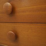 Teak chest of drawers, Danish design, 1960s, production: Denmark