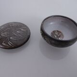 German studio ceramic bowl by Monika Maetzel, 1960s