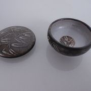 German Studio Ceramic Bowl by Monika Maetzel, 1960s