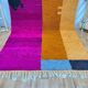 Berber rug made of natural wool, traditionally handwoven, 2/3 m.