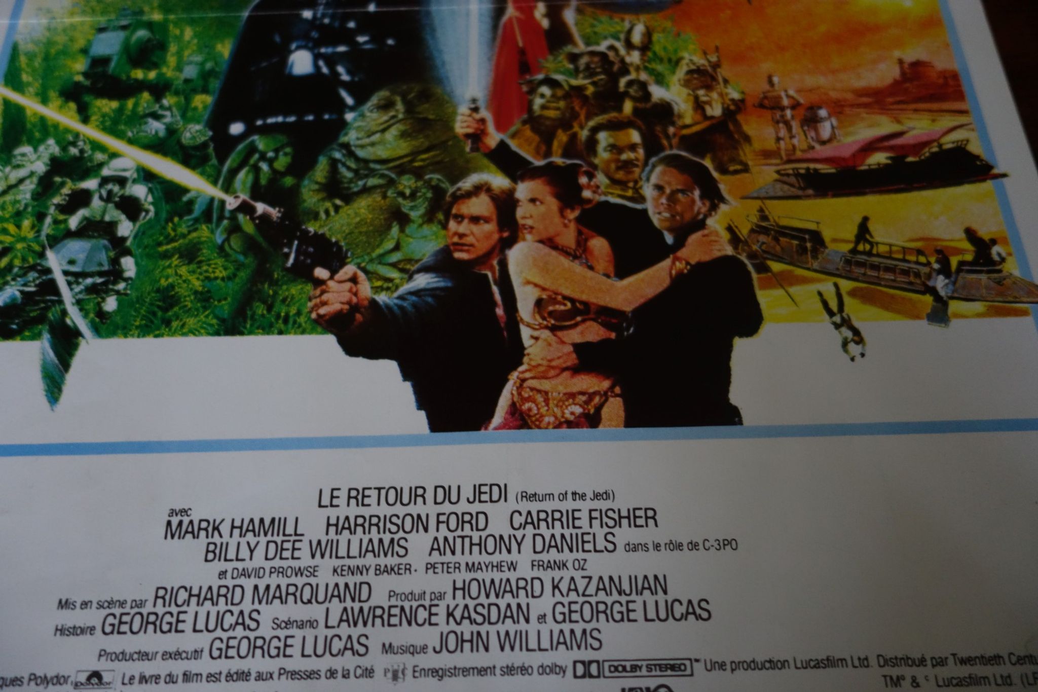 Poster of film: the war of the stars - the return of the Jedi 1983