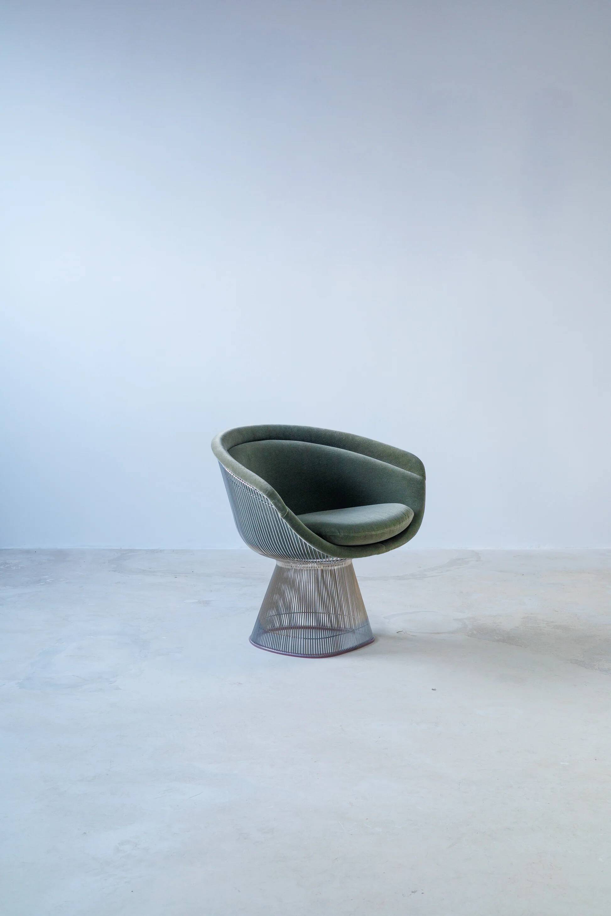 Ensemble de 2 fauteuils lounge Platner par Warren Platner pour Knoll