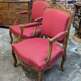 Pair of Louis XV armchairs