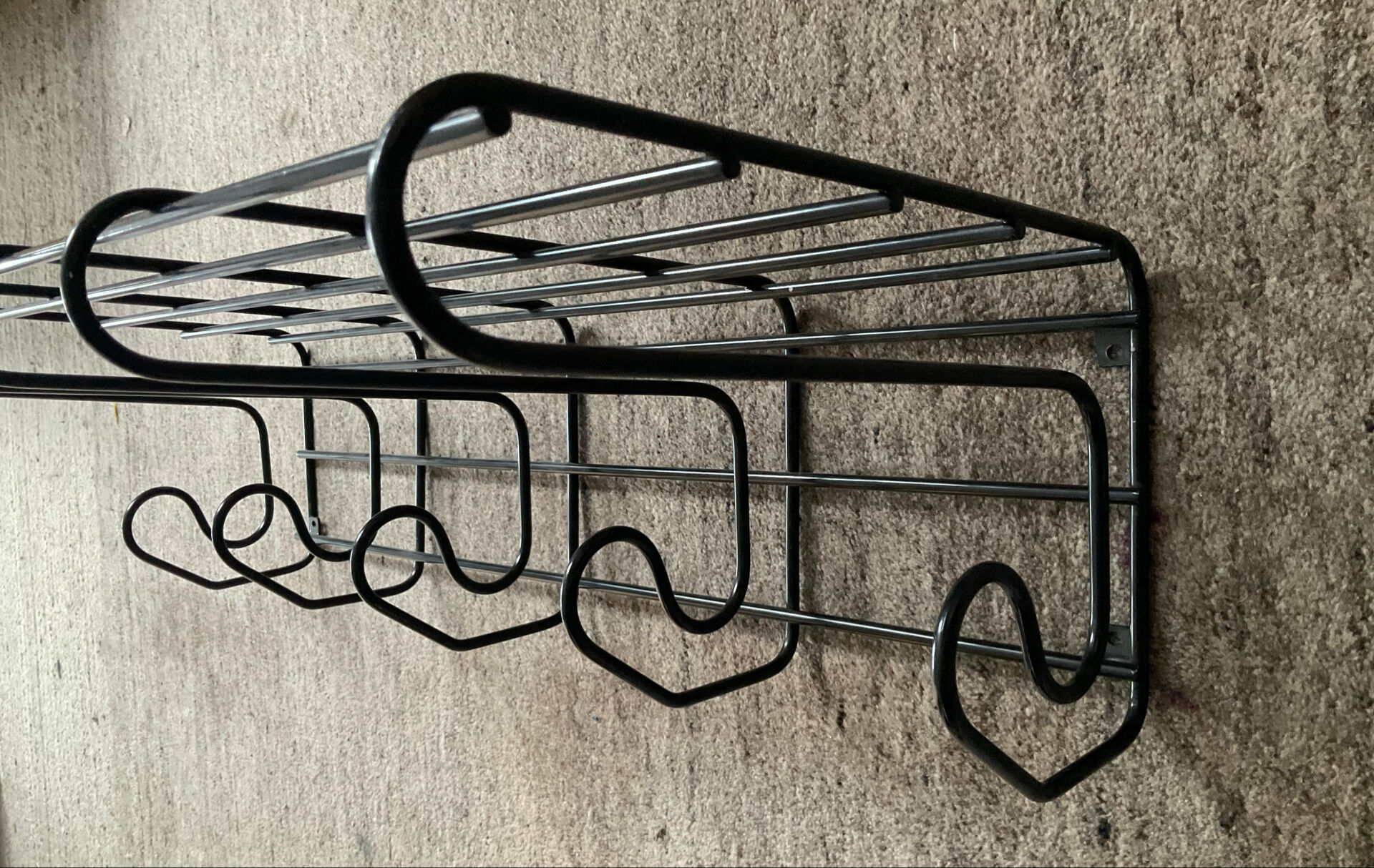 Vintage coat rack from the 1980s.