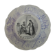 Decorative plate saying sarreguemines
