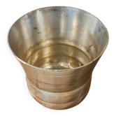 Antique timbale in silvered metal