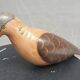Carved painted wood dove